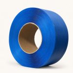 Blue PP semi-transparent strapping roll