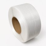 White PP transparent strapping roll detail