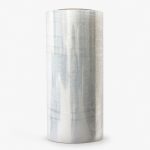 Clear machine stretch film upright roll