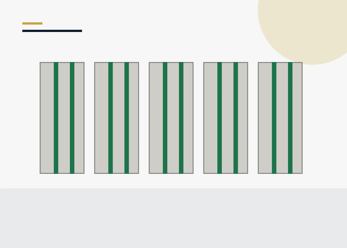 Illustration of bundled building materials