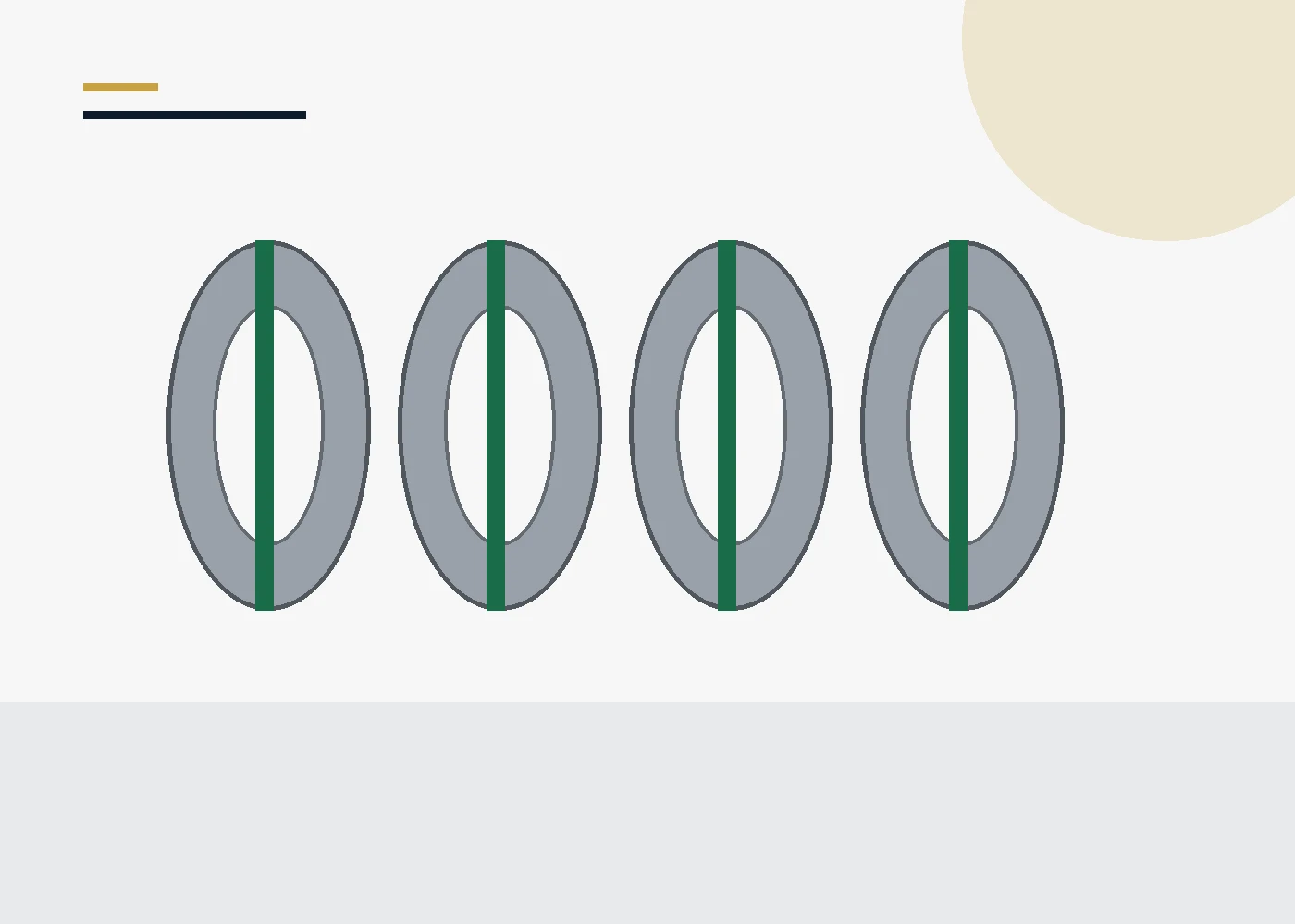 Illustration of steel coils secured with strapping